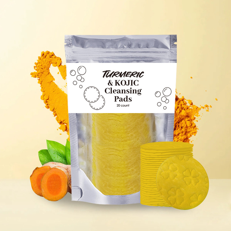 Turmeric Exfoliating Cleansing Pads 8 Turmeric Exfoliating Cleansing Pads - Image 8