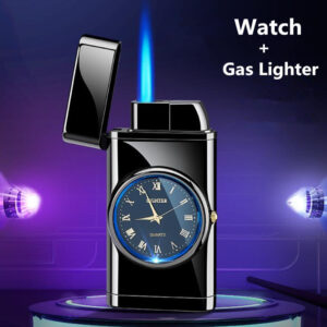 Multifunctional Electronic Watch; Cigarette Lighter, LED Flashing Lighter