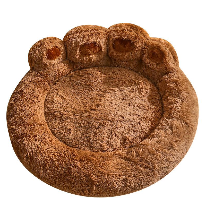 Warm Fluffy Dog Bed Sofa Basket 4 Warm Fluffy Dog Bed Sofa Basket - Image 4