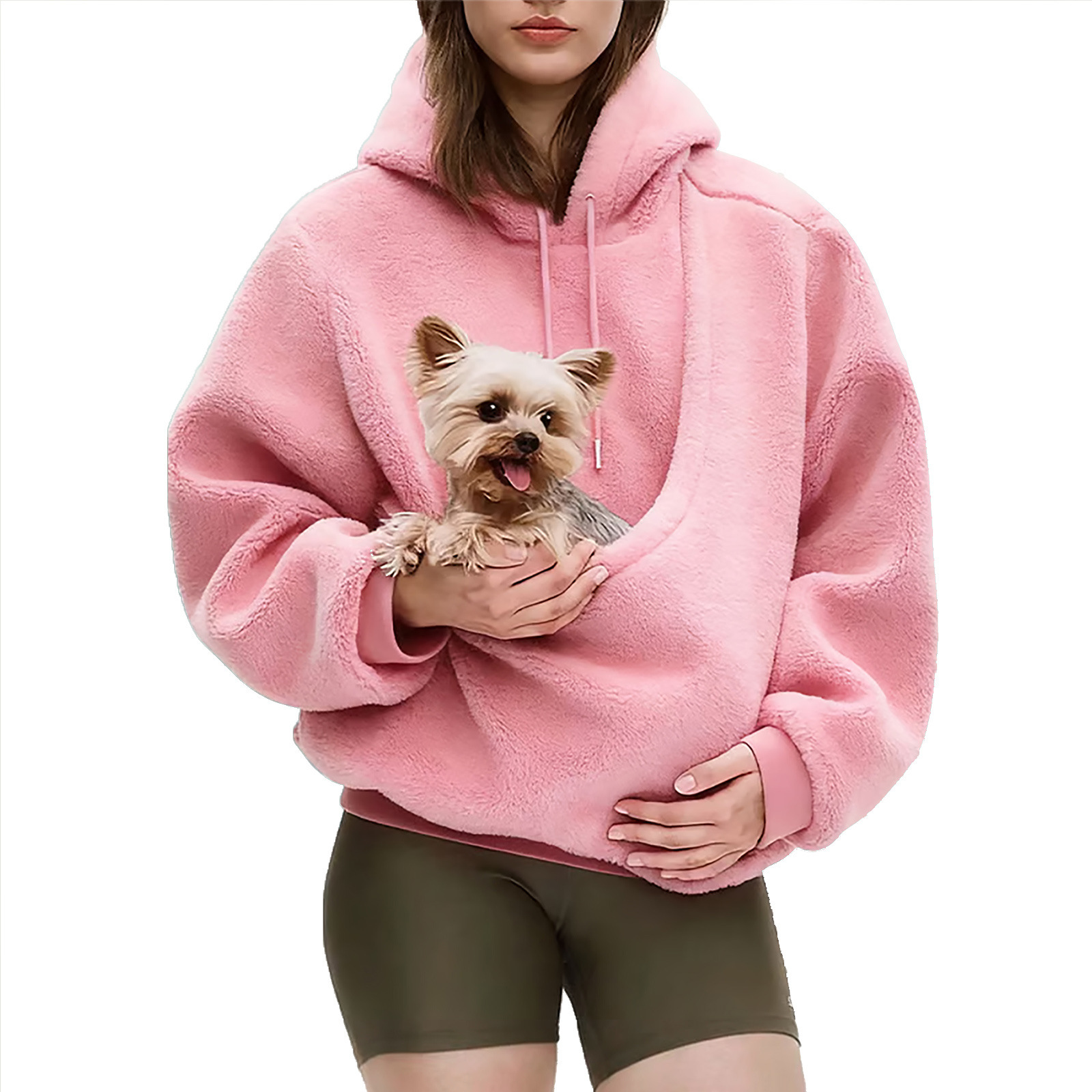 Kangaroo Pet Holder Carrier Big Pouch Hoodie 10 Kangaroo Pet Holder Carrier Big Pouch Hoodie - Image 10