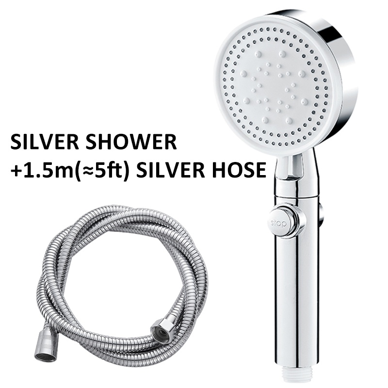 Shower Bath Shower Head Pressurized Large Water Output 4 Shower Bath Shower Head Pressurized Large Water Output - Image 4