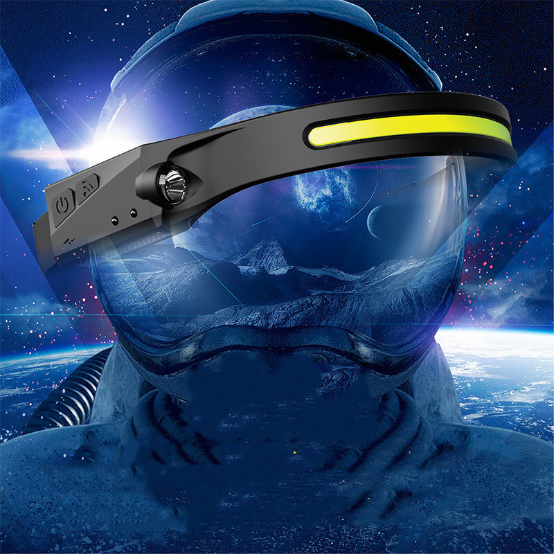 USB Rechargeable Waterproof LED Induction Riding Headlamp 9 USB Rechargeable Waterproof LED Induction Riding Headlamp - Image 9