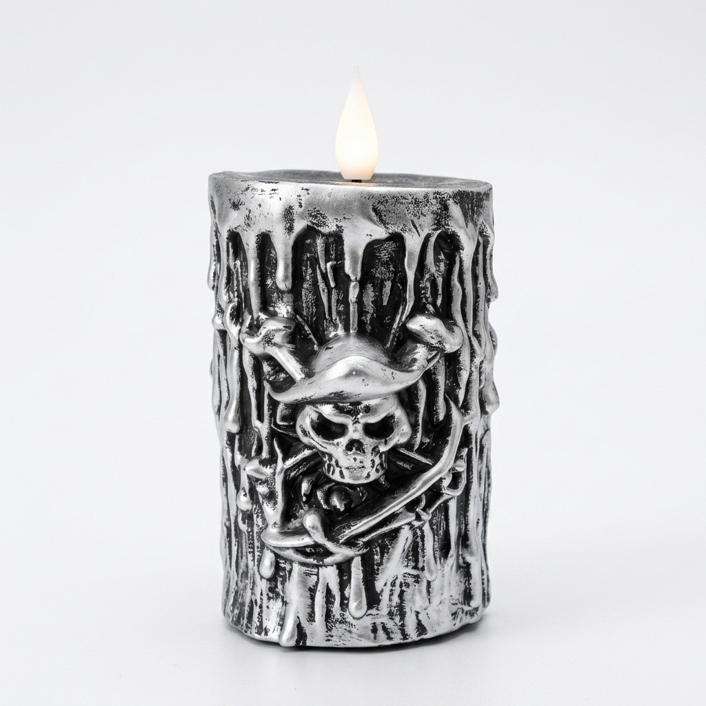 Pirate Tear Noodle Party Electronic Candle Lamp Halloween Ornament 4 Pirate Tear Noodle Party Electronic Candle Lamp Halloween Ornament - Image 4
