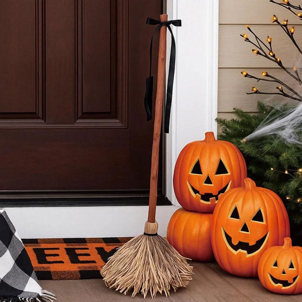 Sound-Activated Moving Magic Broom Halloween Decorative Prop 5 Sound-Activated Moving Magic Broom Halloween Decorative Prop - Image 5