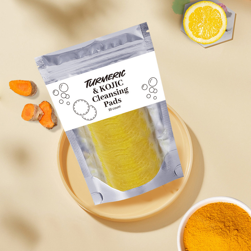 Turmeric Exfoliating Cleansing Pads 3 Turmeric Exfoliating Cleansing Pads - Image 3