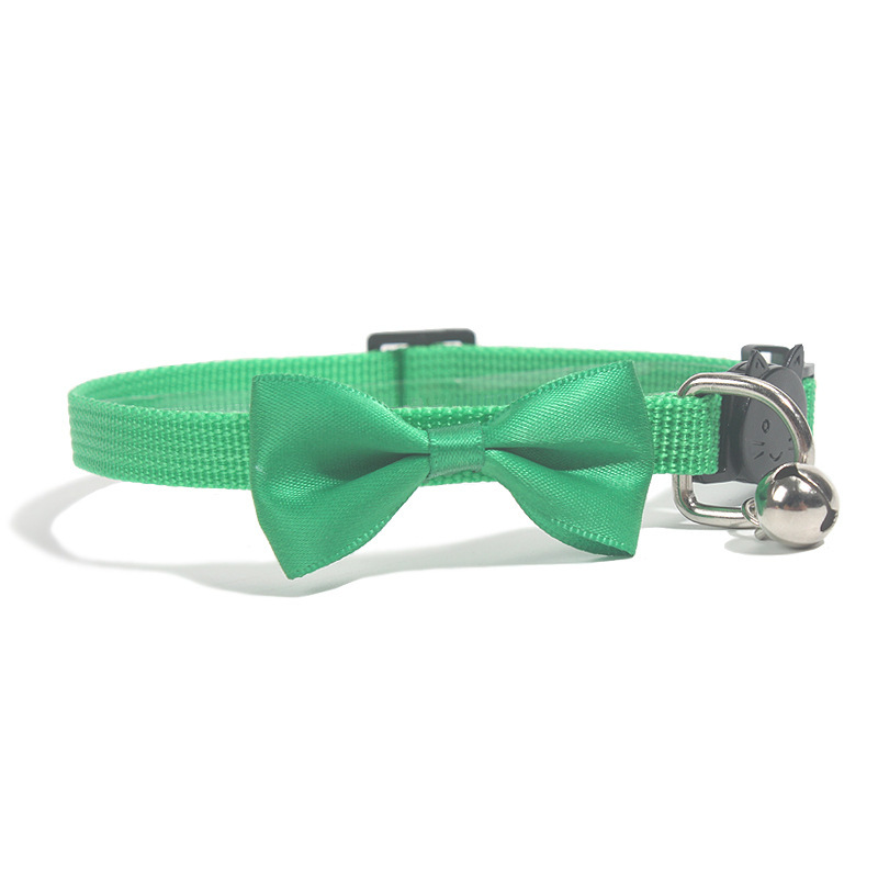 Adjustable Multi-color Pet Bow Collar Nylon Ribbon 6 Adjustable Multi-color Pet Bow Collar Nylon Ribbon - Image 6