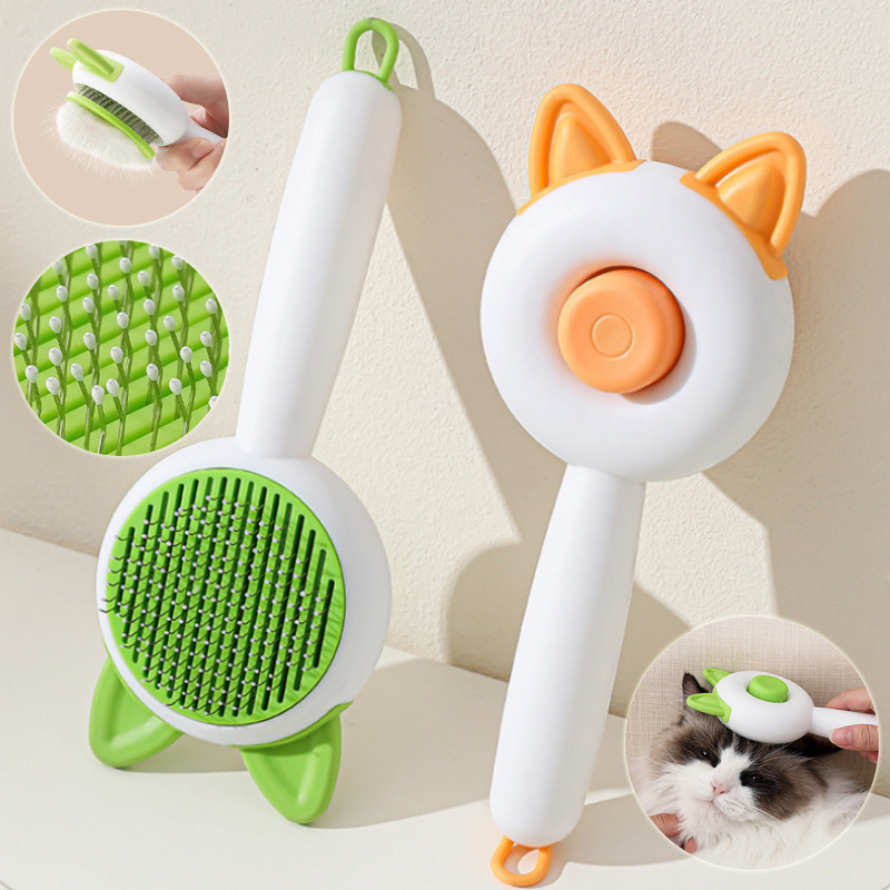 Pet Self Cleaning Brush/Comb 1 Pet Self Cleaning Brush/Comb