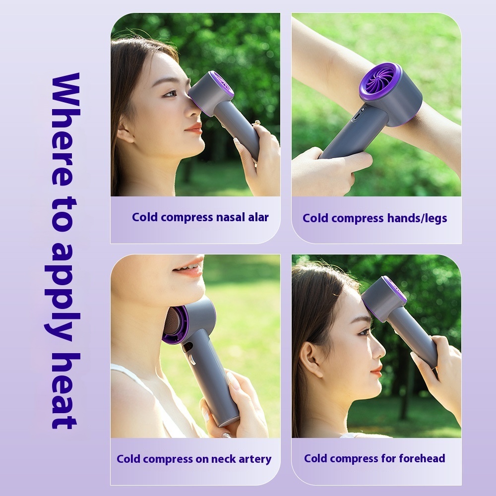 Handheld Turbo Fan 3000mAh Battery Wind Speeds Adjustable Mini Personal Fan 7 Handheld Turbo Fan 3000mAh Battery Wind Speeds Adjustable Mini Personal Fan - Image 7