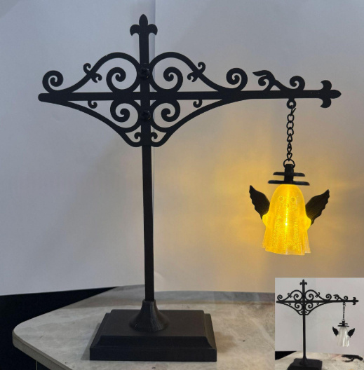 LED Bookshelf Lamp Lantern Style For Halloween 4 LED Bookshelf Lamp Lantern Style For Halloween - Image 4