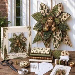 DIY Oversized Quilted Bow Sewing Kit