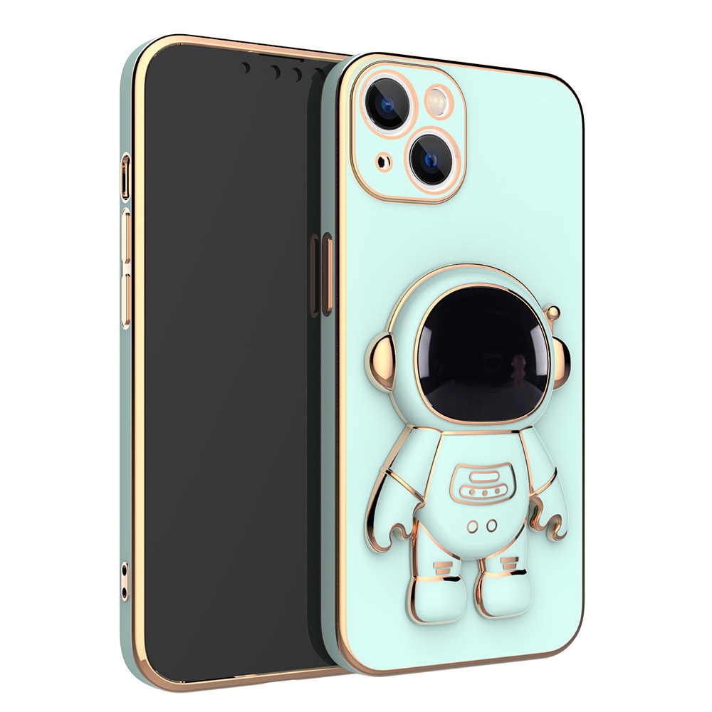 3D Astronaut Phone Case Anti-Drop Electroplating Bracket 9 3D Astronaut Phone Case Anti-Drop Electroplating Bracket - Image 9