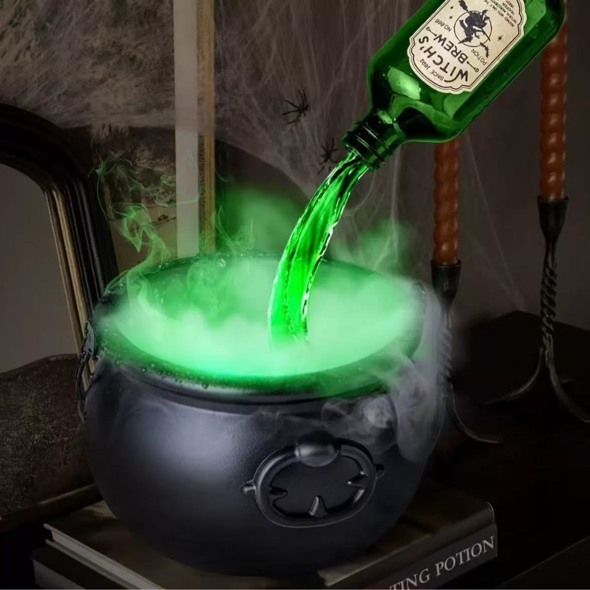 Halloween Black Wizard Bowl Magic Float Bottle And Diffuser Indoor 8 Halloween Black Wizard Bowl Magic Float Bottle And Diffuser Indoor - Image 8