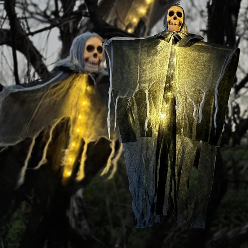 Halloween Decorations Horror Hanging Ghost Skull Skeleton Prop 5 Halloween Decorations Horror Hanging Ghost Skull Skeleton Prop - Image 5