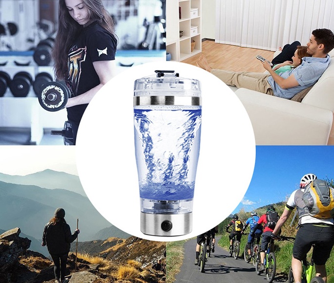 USB Electric Protein Shake Stirrer Cup 6 USB Electric Protein Shake Stirrer Cup - Image 6