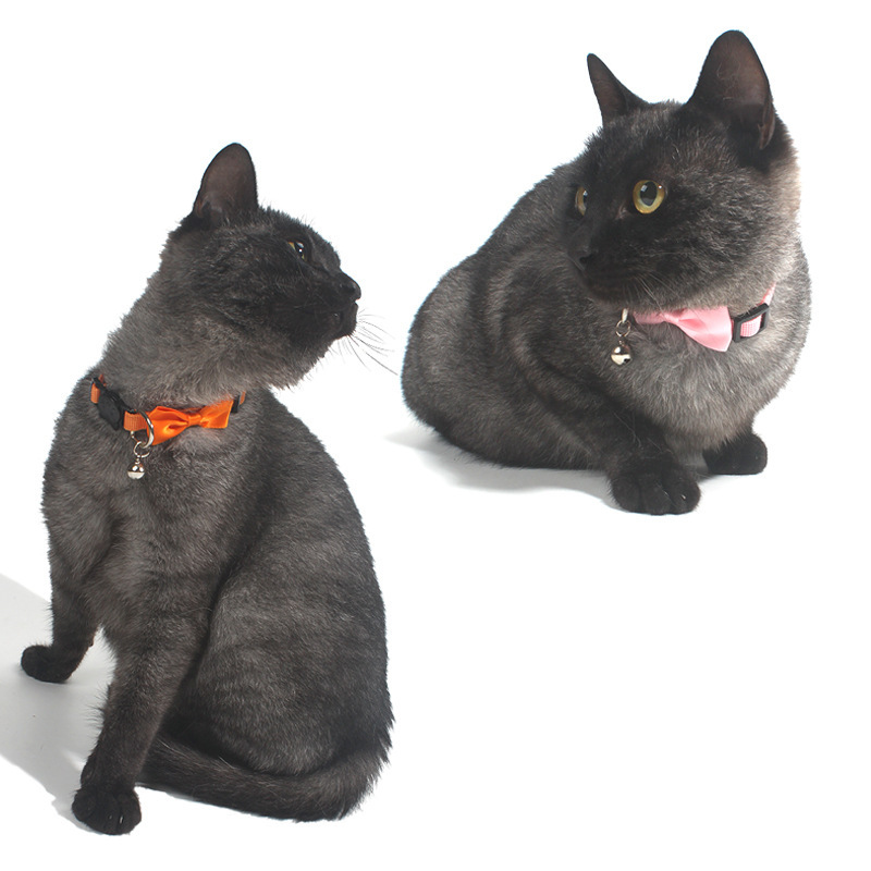 Adjustable Multi-color Pet Bow Collar Nylon Ribbon 5 Adjustable Multi-color Pet Bow Collar Nylon Ribbon - Image 5