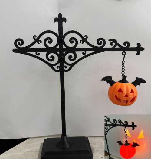 LED Bookshelf Lamp Lantern Style For Halloween 5 LED Bookshelf Lamp Lantern Style For Halloween - Image 5