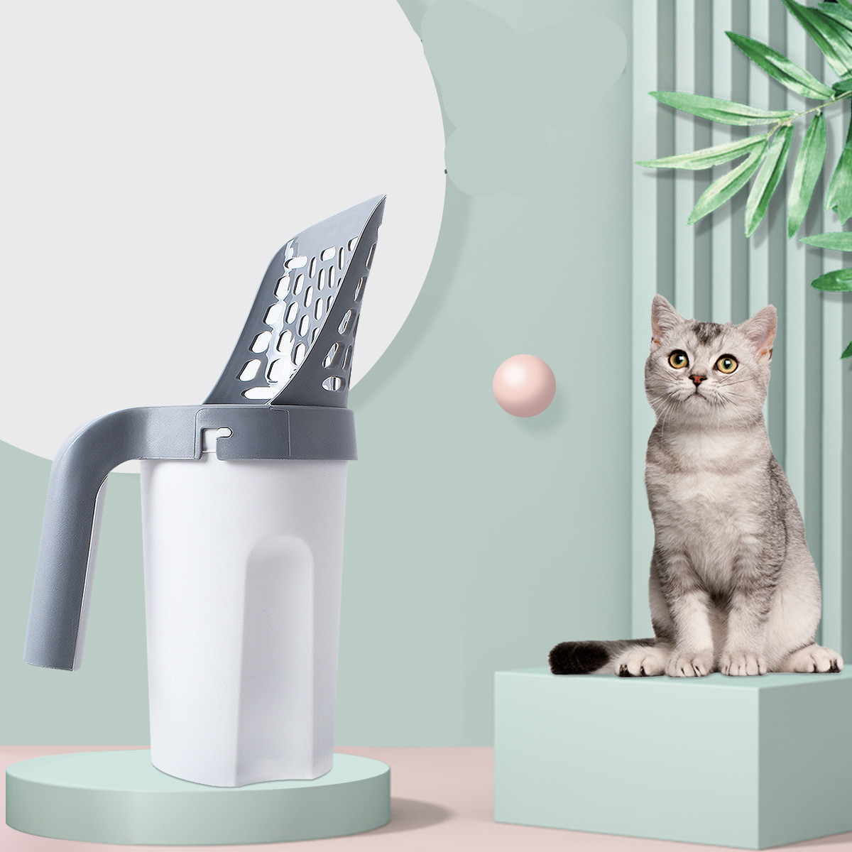 Plastic Cat Litter Scoop Pet Care Sand Waste Scooper Shovel 1 Plastic Cat Litter Scoop Pet Care Sand Waste Scooper Shovel