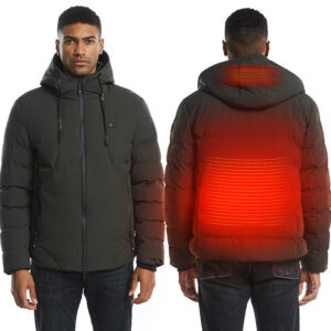 Winter USB Smart Electric Heated Jackets 7XL
