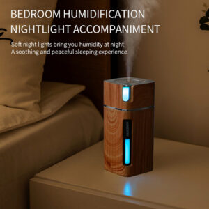 Electric Humidifier Aroma Oil Diffuser Air Humidifier USB Mini Mist Maker with LED Light
