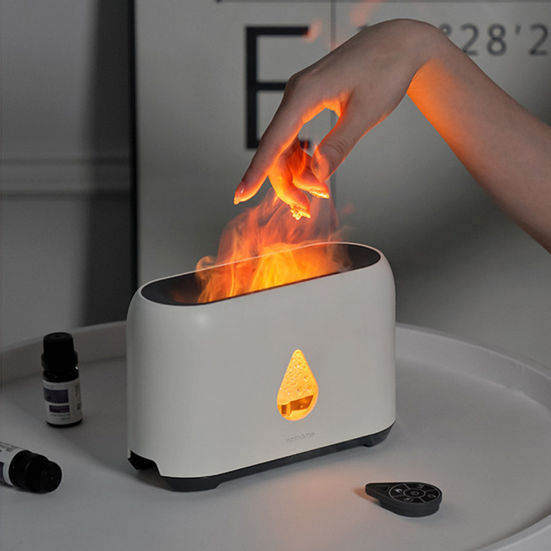 Mini Remote Control Flame Diffuser Air Humidifier 1 Mini Remote Control Flame Diffuser Air Humidifier