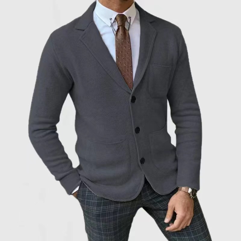 Slim-fitting English Formal Wear Suit 4 Slim-fitting English Formal Wear Suit - Image 4