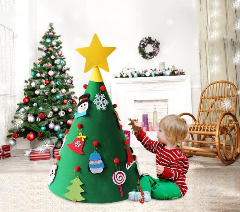 Three-dimensional Christmas Tree Pendant Puzzle DIY 2 Three-dimensional Christmas Tree Pendant Puzzle DIY - Image 2
