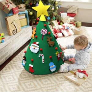 Three-dimensional Christmas Tree Pendant Puzzle DIY