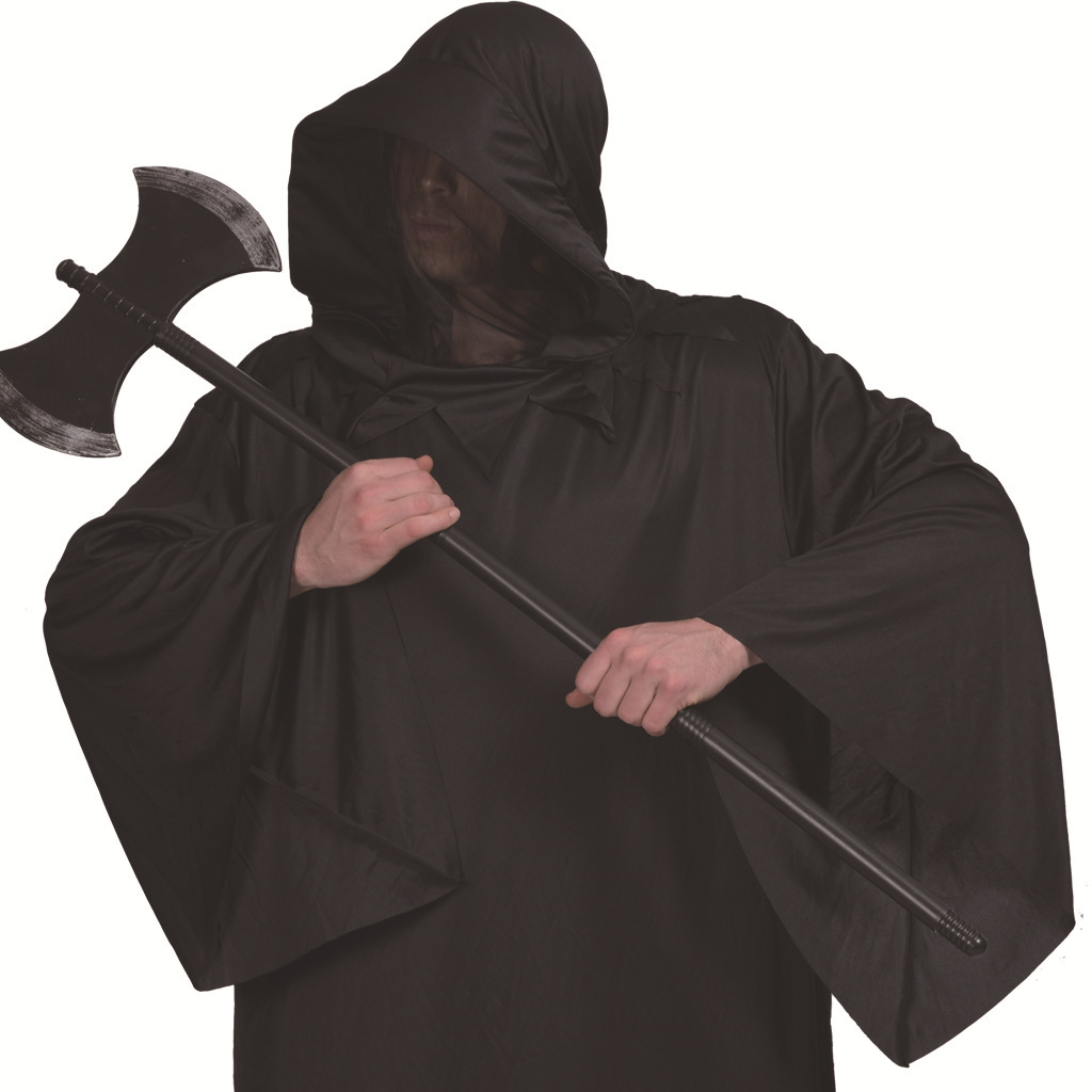 Halloween Cold Black Robe Props Costume 7 Halloween Cold Black Robe Props Costume - Image 7