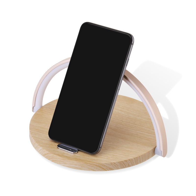 10 W Wireless Charger Block Holder For Smart Phone Foldable Fast Charging Table Phone Stand With LED 3 10 W Wireless Charger Block Holder For Smart Phone Foldable Fast Charging Table Phone Stand With LED - Image 3
