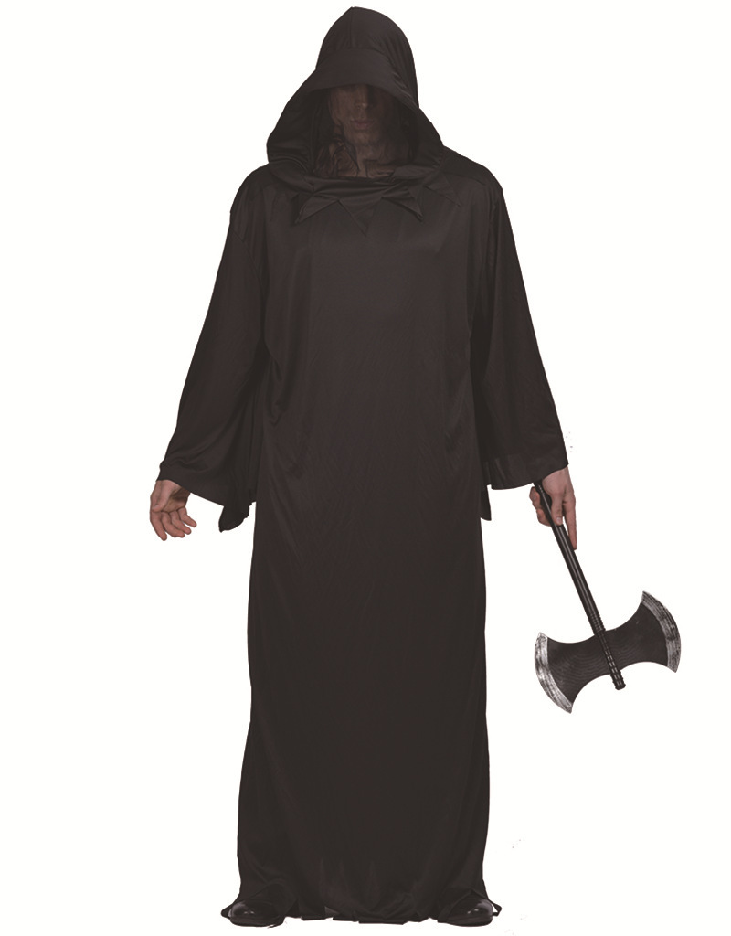 Halloween Cold Black Robe Props Costume 9 Halloween Cold Black Robe Props Costume - Image 9