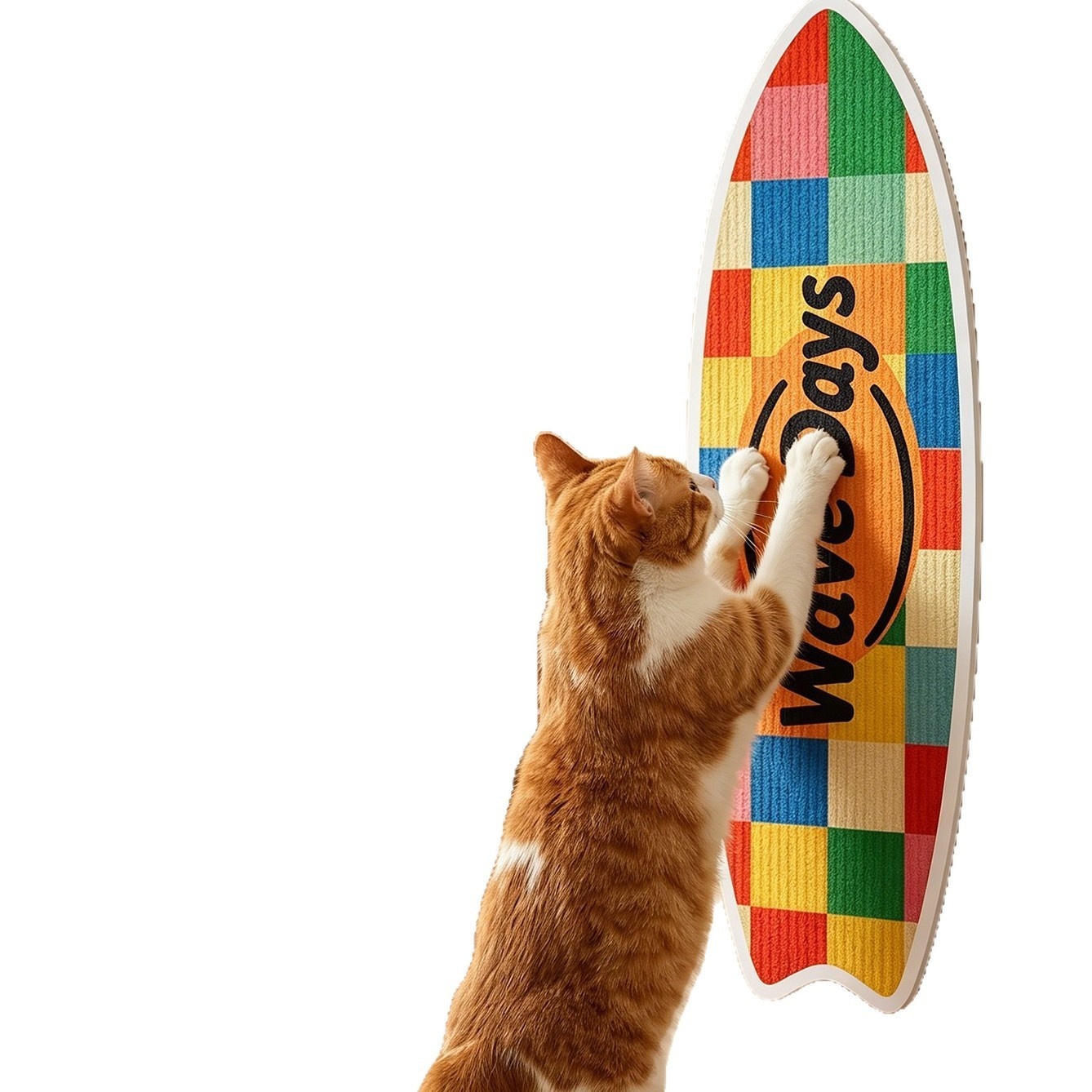 Rectangular Cat Scratcher Board with Felt Pads 4 Rectangular Cat Scratcher Board with Felt Pads - Image 4