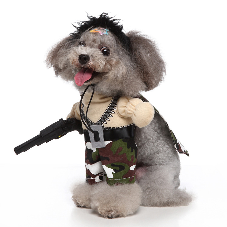 Pet Upright Outfit For Halloween Christmas 3 Pet Upright Outfit For Halloween Christmas - Image 3