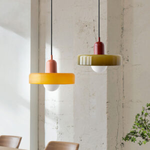 Glass Chandelier Hanging Lighting Fixture