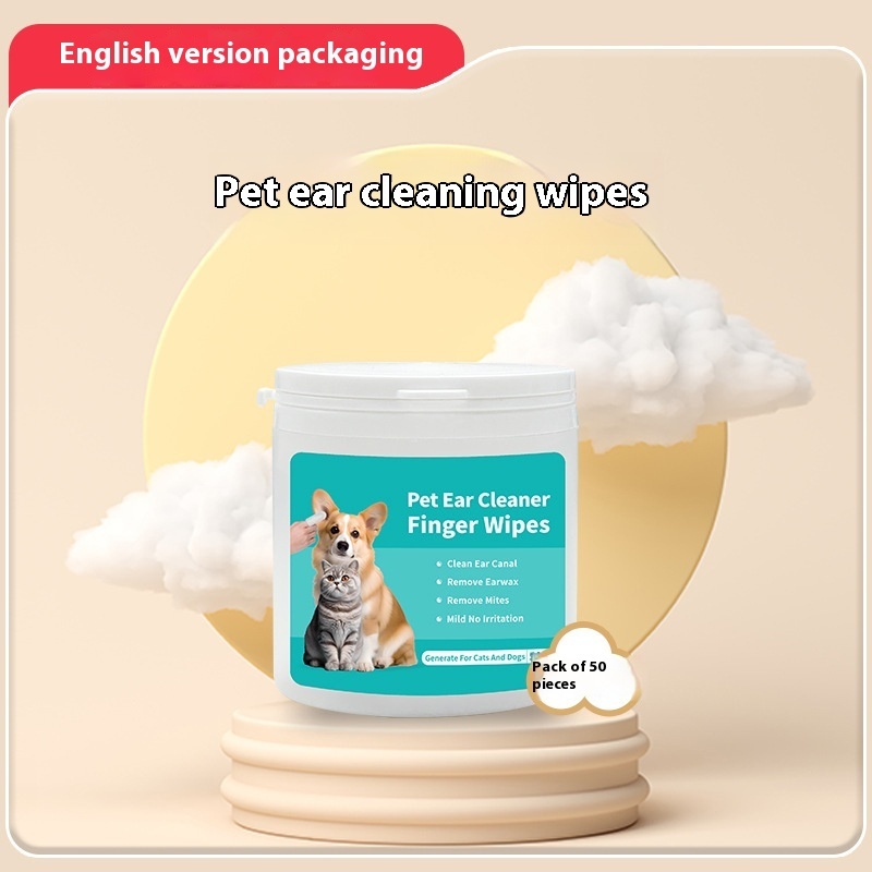 Disposable Pet Teeth Cleaning Wipes Ear Care Fingertips Ear Mite Removal Products 10 Disposable Pet Teeth Cleaning Wipes Ear Care Fingertips Ear Mite Removal Products - Image 10