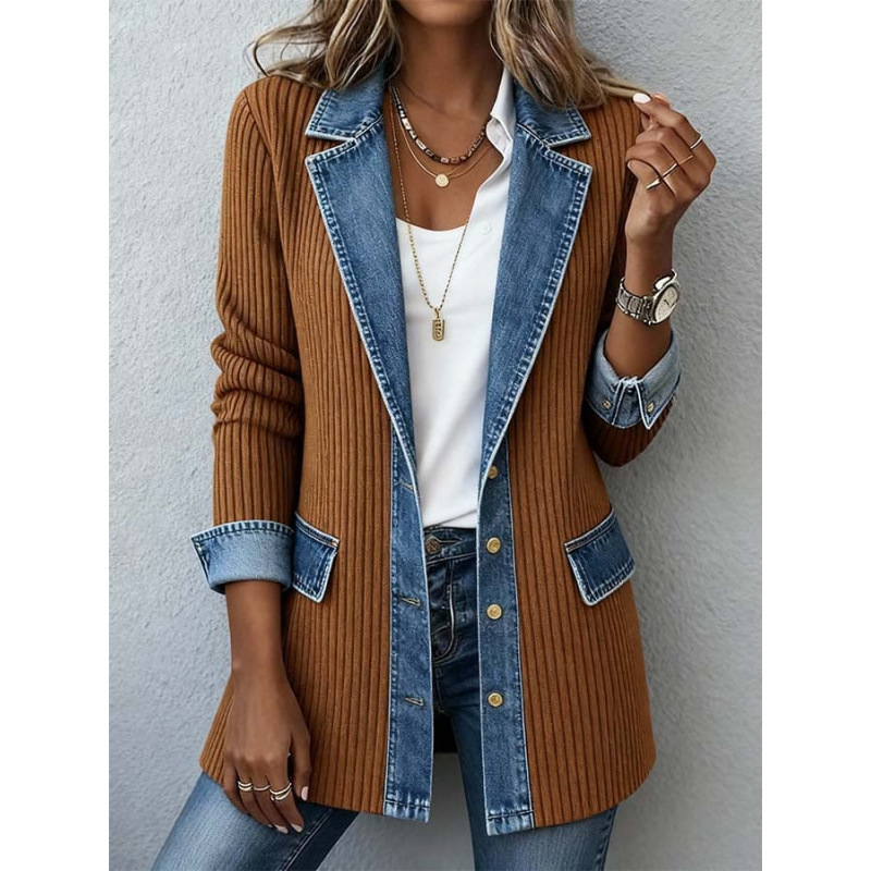 Denim Patchwork Jacket 5 Denim Patchwork Jacket - Image 5