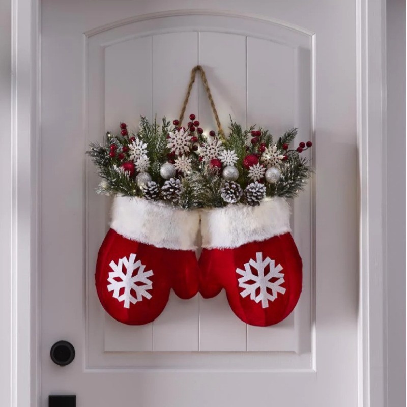 Christmas Garland Creative Glove Shaped 7 Christmas Garland Creative Glove Shaped - Image 7