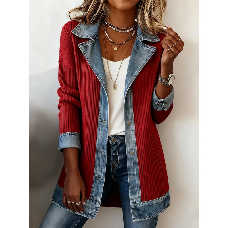Denim Patchwork Jacket 4 Denim Patchwork Jacket - Image 4