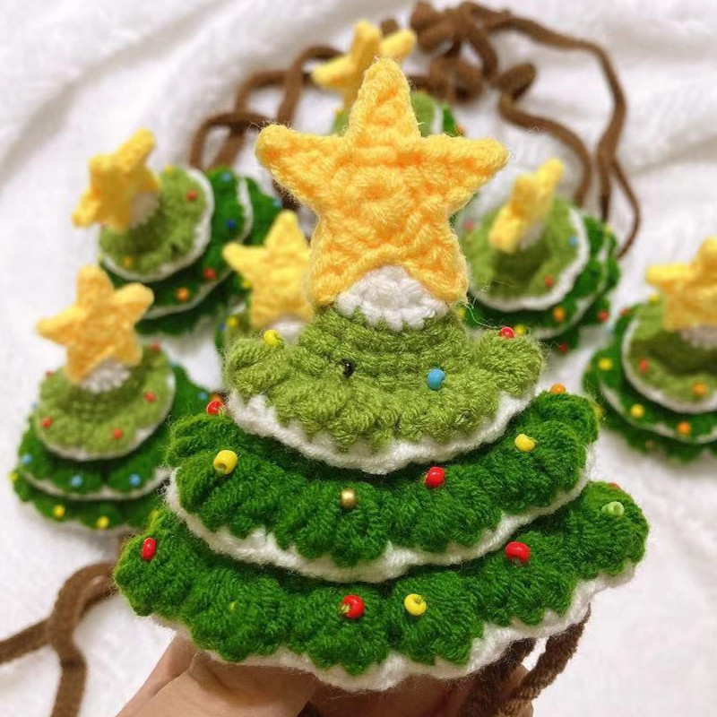 Handmade Woolen Hat Pet Christmas 5 Handmade Woolen Hat Pet Christmas - Image 5
