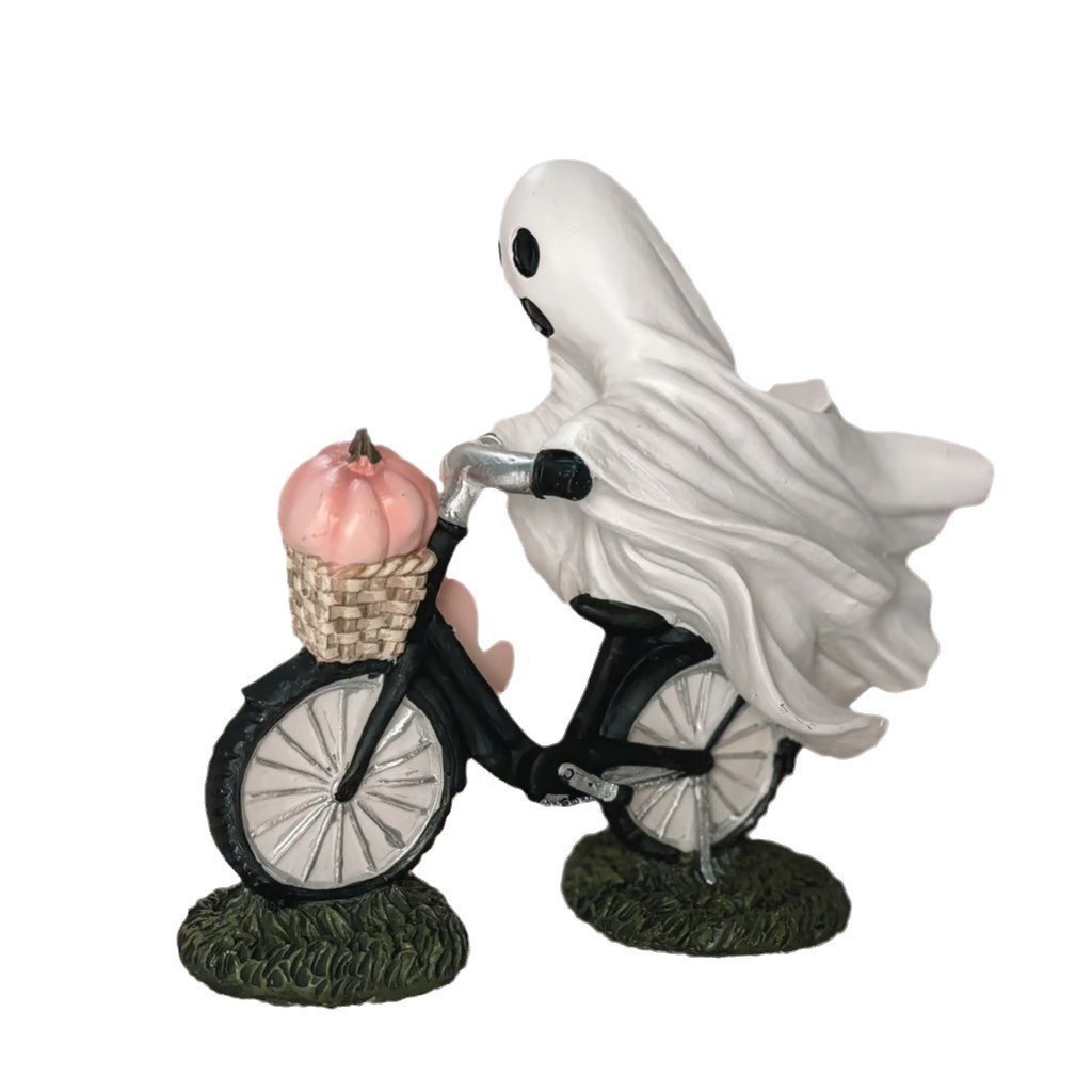 Halloween Ghost And Pumpkin Decorative Resin Decoration 4 Halloween Ghost And Pumpkin Decorative Resin Decoration - Image 4