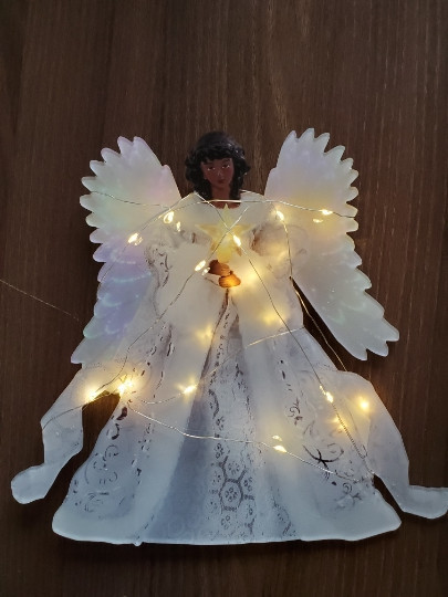 Christmas Tree Decoration Golden Angel Doll 5 Christmas Tree Decoration Golden Angel Doll - Image 5