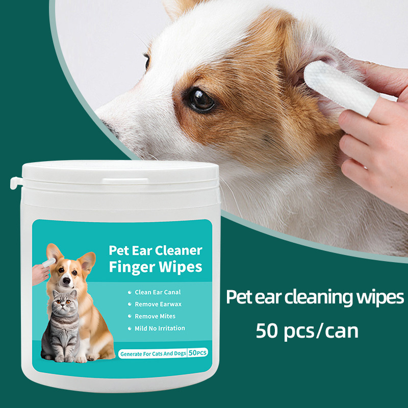 Disposable Pet Teeth Cleaning Wipes Ear Care Fingertips Ear Mite Removal Products 6 Disposable Pet Teeth Cleaning Wipes Ear Care Fingertips Ear Mite Removal Products - Image 6