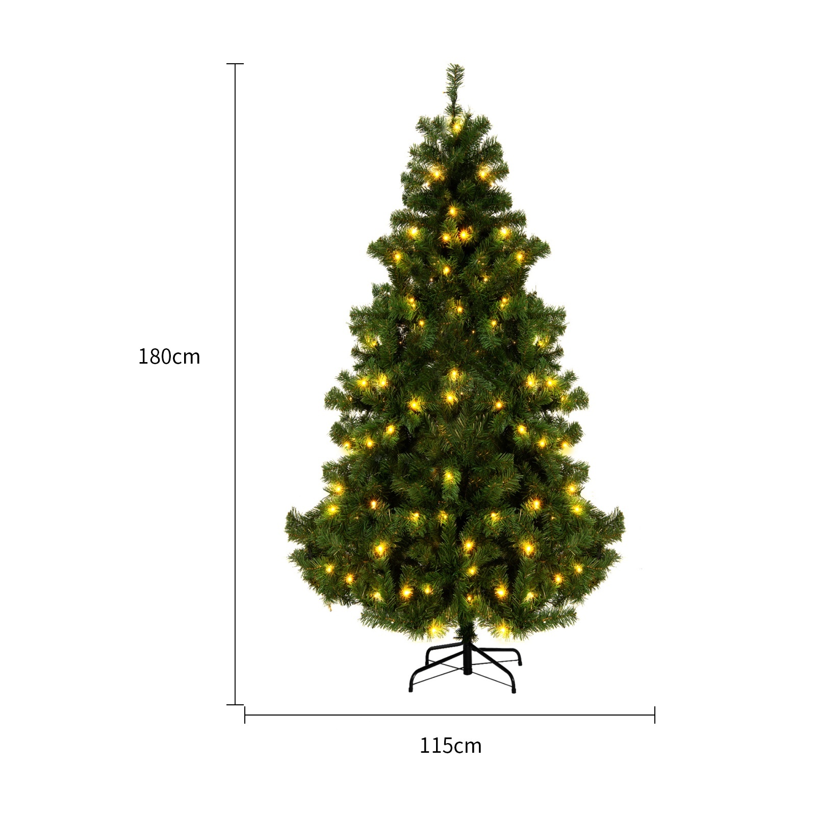 PVC Artificial Snow Christmas Tree Cedar Tree Decoration 4 PVC Artificial Snow Christmas Tree Cedar Tree Decoration - Image 4