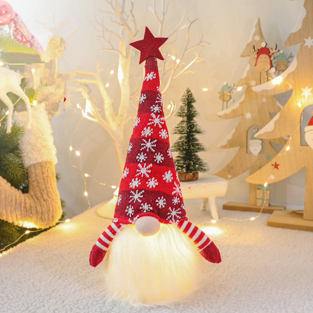 Christmas Gnome Faceless Doll Ornament 2 Christmas Gnome Faceless Doll Ornament - Image 2