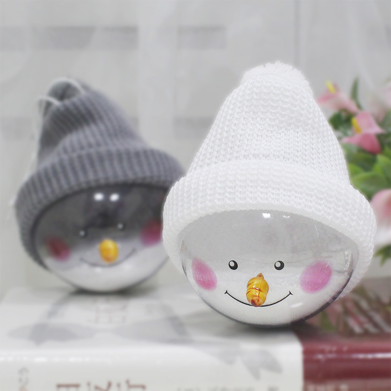 Christmas Decorations Snowman Toys Plastic Pendant 4 Christmas Decorations Snowman Toys Plastic Pendant - Image 4