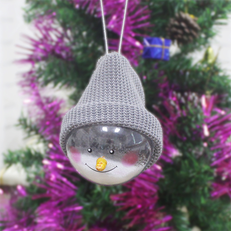 Christmas Decorations Snowman Toys Plastic Pendant 5 Christmas Decorations Snowman Toys Plastic Pendant - Image 5