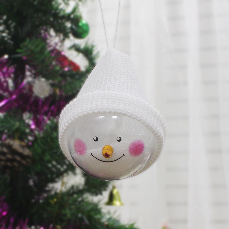 Christmas Decorations Snowman Toys Plastic Pendant 2 Christmas Decorations Snowman Toys Plastic Pendant - Image 2