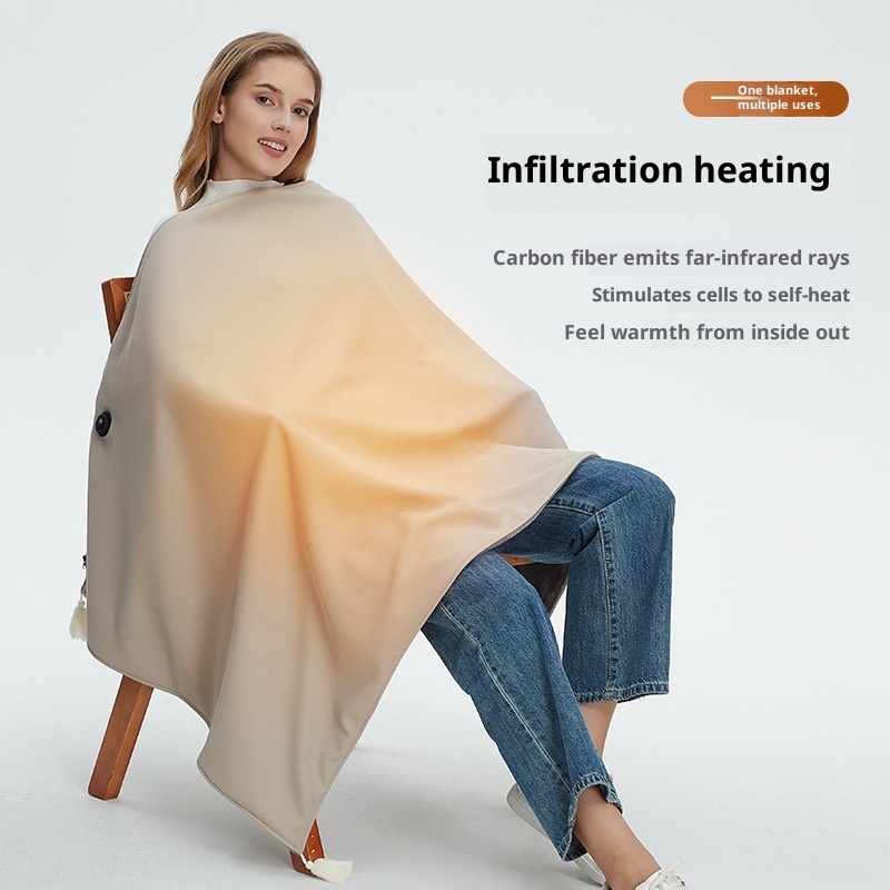 Body Cover Blanket Shawl Cozy Throw 4 Body Cover Blanket Shawl Cozy Throw - Image 4