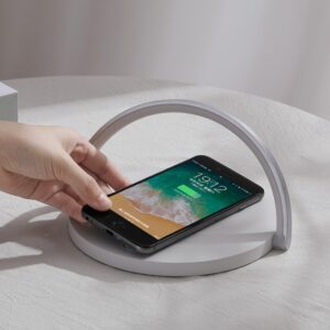 10 W Wireless Charger Block Holder For Smart Phone Foldable Fast Charging Table Phone Stand With LED