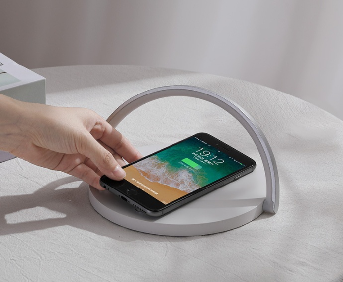 10 W Wireless Charger Block Holder For Smart Phone Foldable Fast Charging Table Phone Stand With LED 1 10 W Wireless Charger Block Holder For Smart Phone Foldable Fast Charging Table Phone Stand With LED