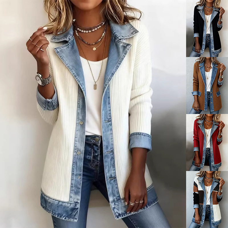 Denim Patchwork Jacket 1 Denim Patchwork Jacket
